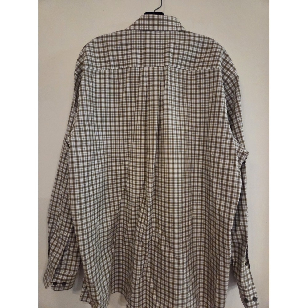 Jos A Bank men's plaid traveler's shirt-size XL - Picture 4 of 4